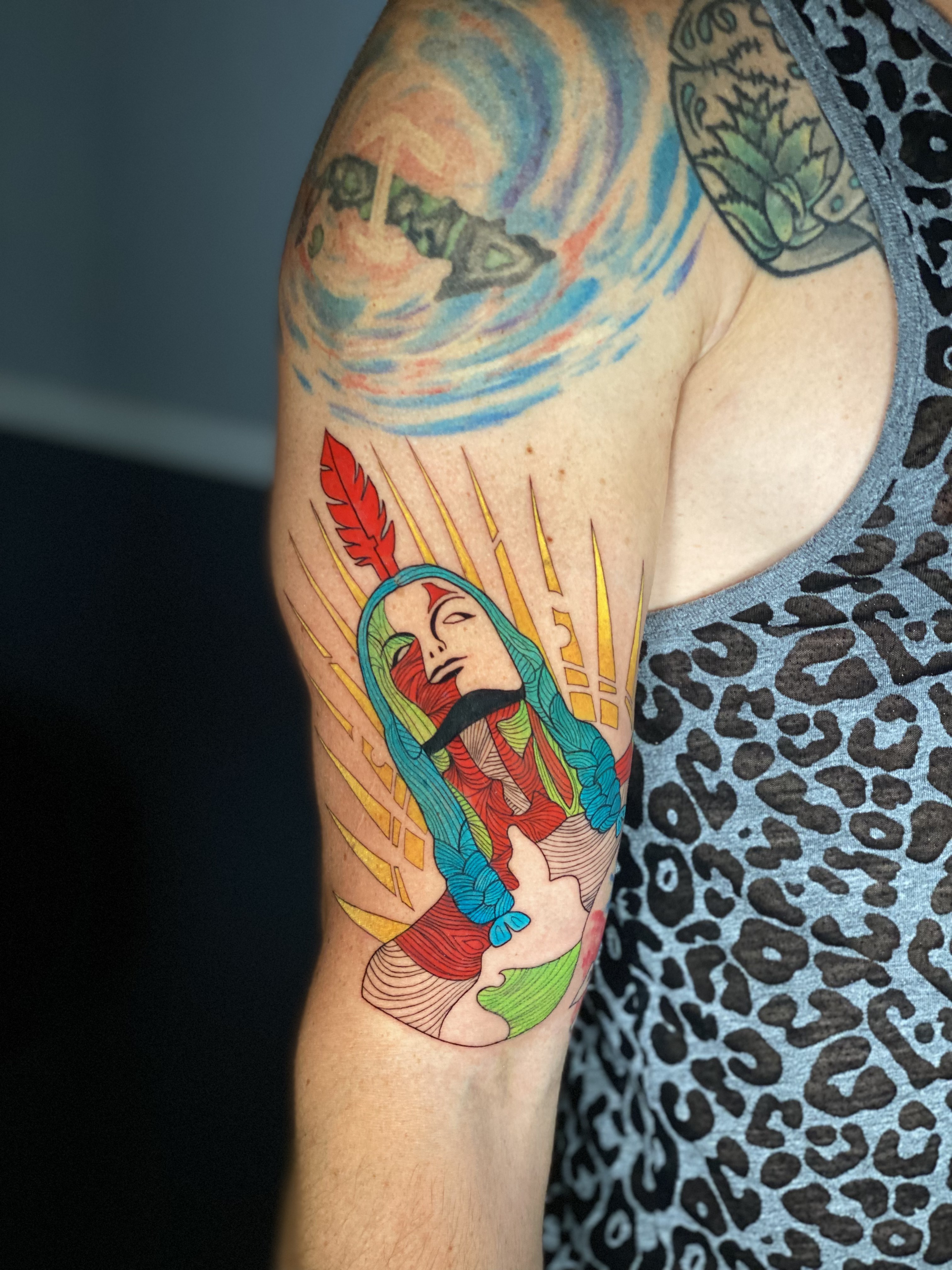 Colors tattoo portfolio image 7 at Ink Lover Studio