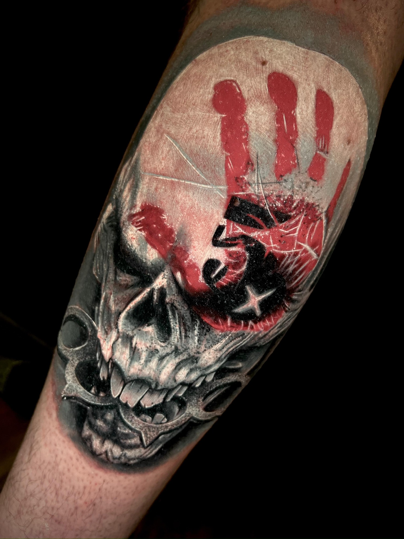 Color tattoo portfolio image by Cristian Perilla