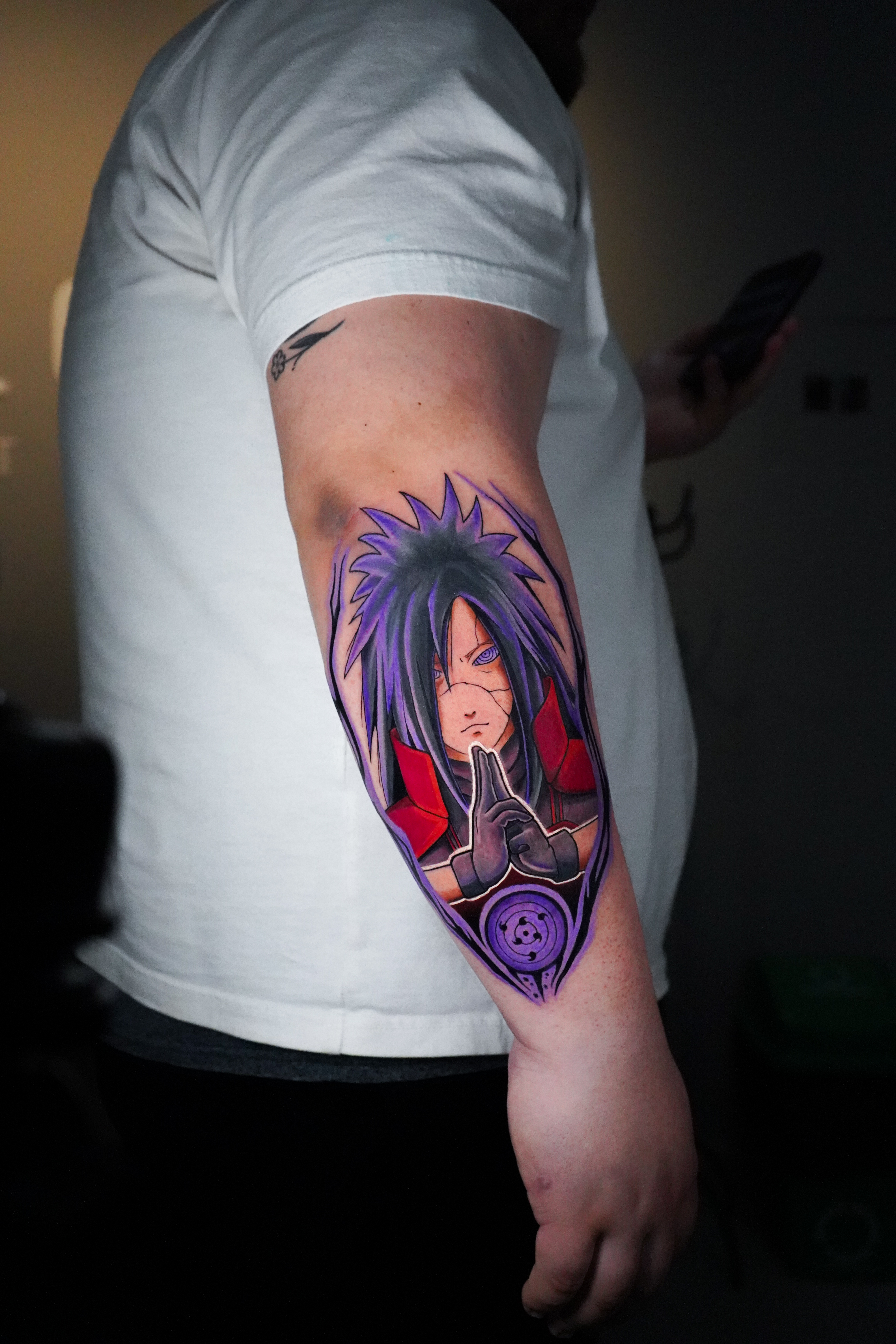 Erick Del Castillo blackwork tattoo portfolio image 1