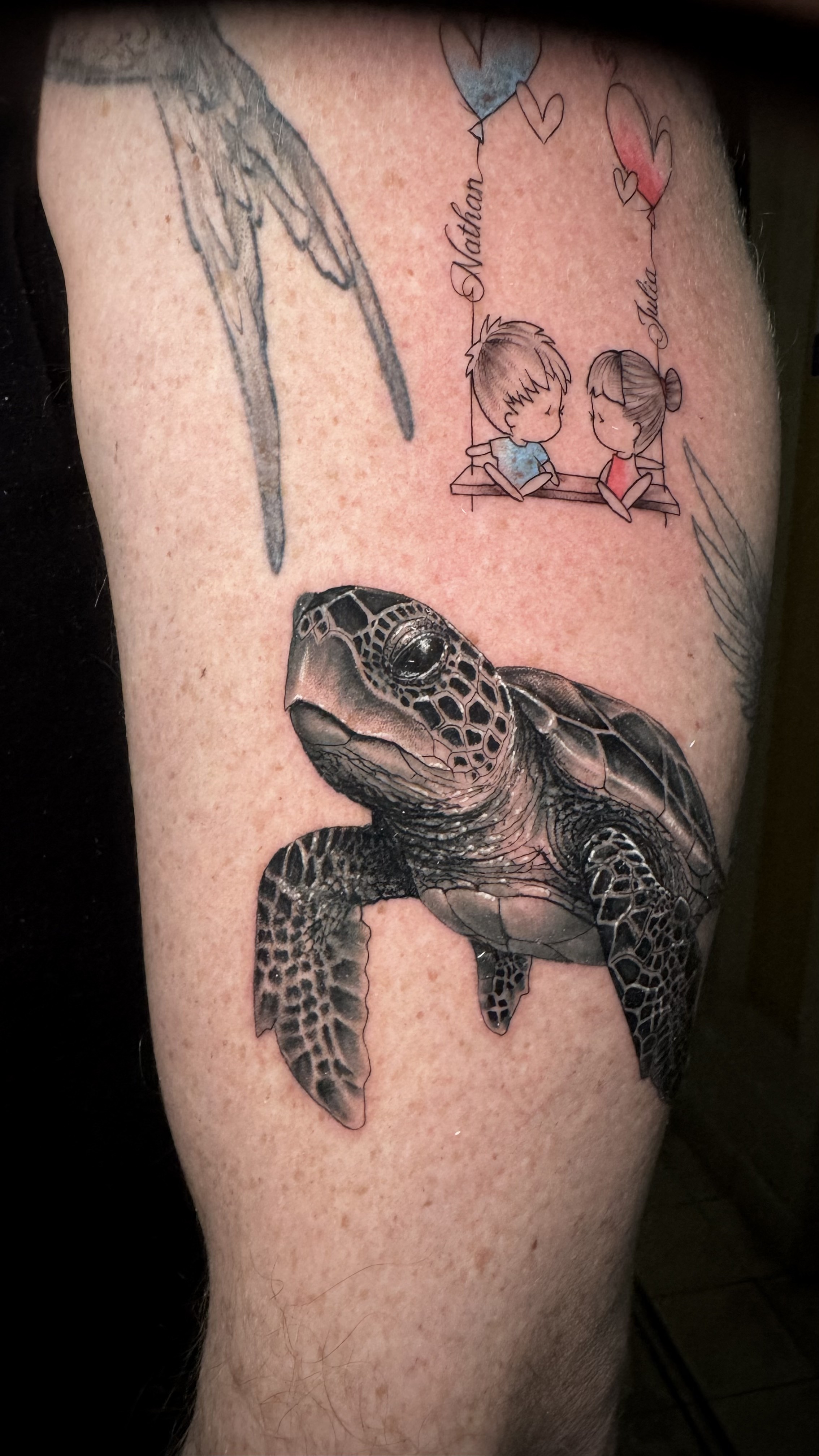 Erick Del Castillo blackwork tattoo portfolio image 7