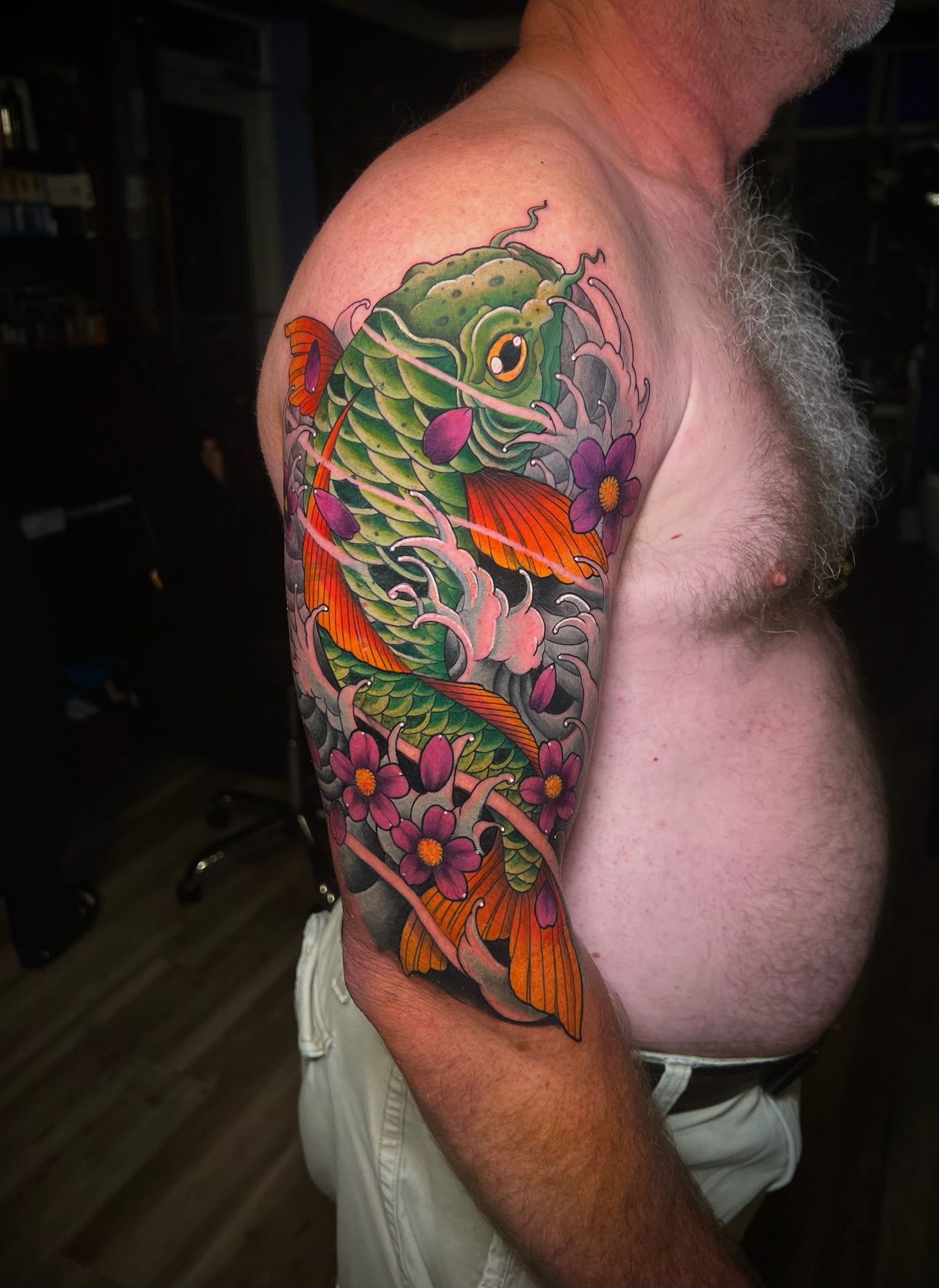 Japanese tattoo portfolio image 4 at Ink Lover Studio