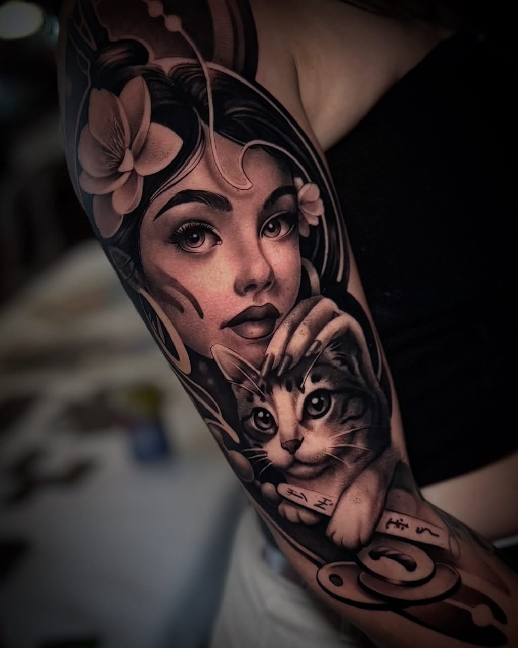 Lucas Ink black and gray tattoo portfolio image 9