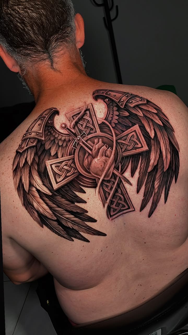 Lucas Ink black and gray tattoo portfolio image 2
