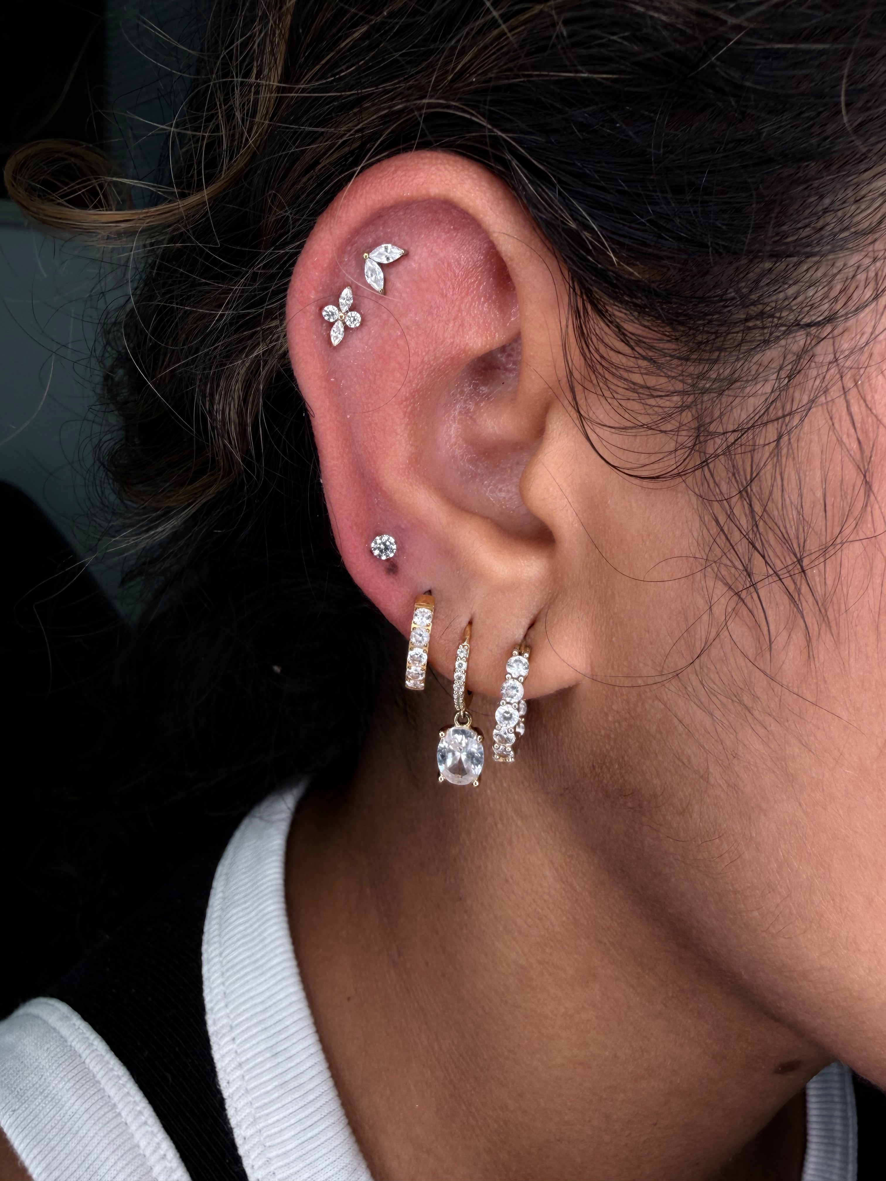 Professional piercing jewelry reference in Cartagena