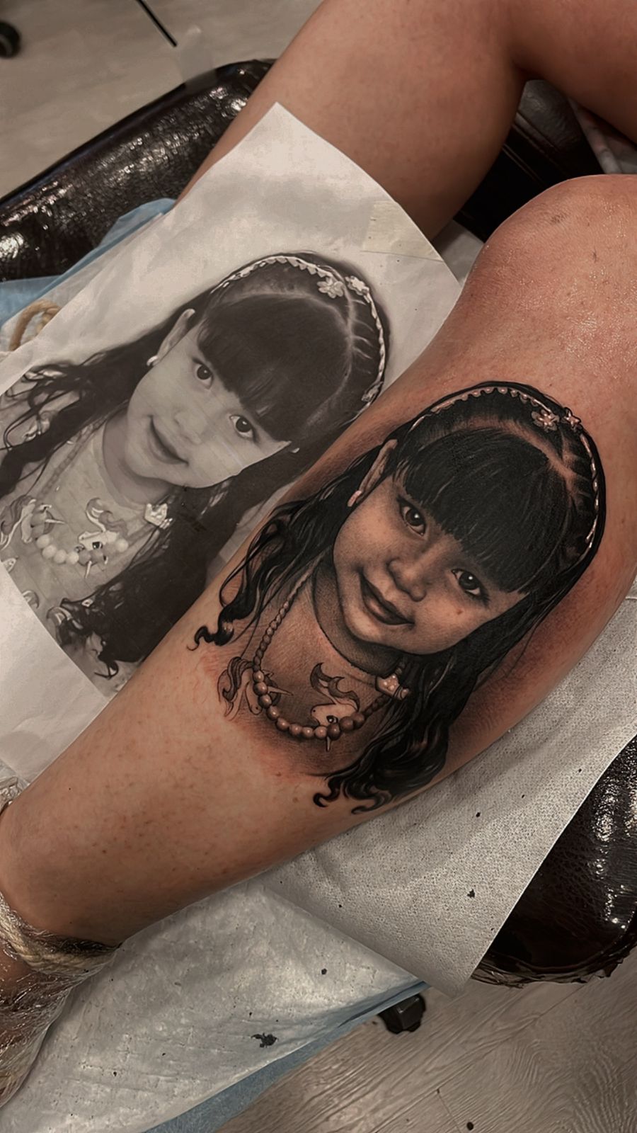 Realism tattoo portfolio image 8 at Ink Lover Studio